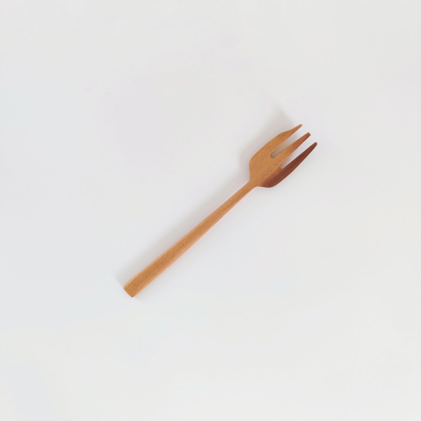 DESSERT SET | NATURAL WOOD CUTLERY