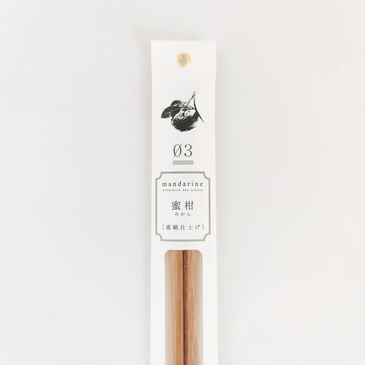 TETOCA FRUIT WOOD CHOPSTICKS